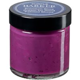 Barker Hand Painted Shoe Cream - Purple